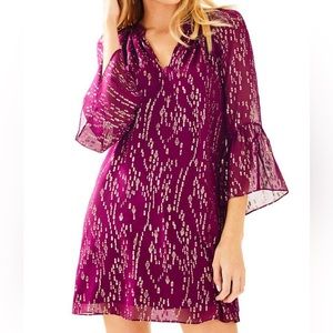 LILLY PULITZER MATILDA SILK TUNIC DRESS